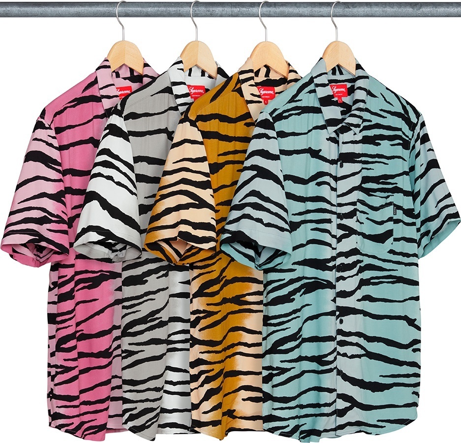 Tiger Stripe Rayon Shirt